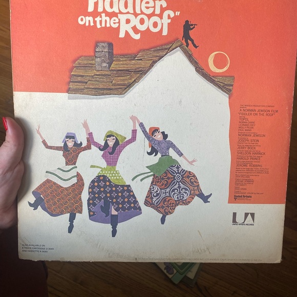 Vintage Isaac Stern: Fiddler On The Roof Record Set - Picture 9 of 10